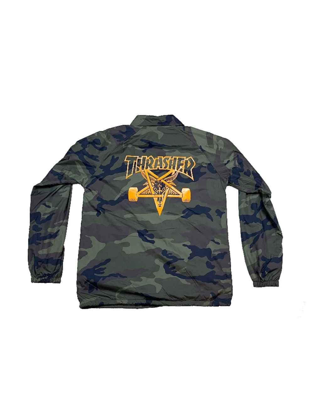 Thrasher Magazine Skategoat Coach Jacket Camo